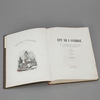 BOK, "Ett år i Sverige", O Forssell. Stockholm, 1864.