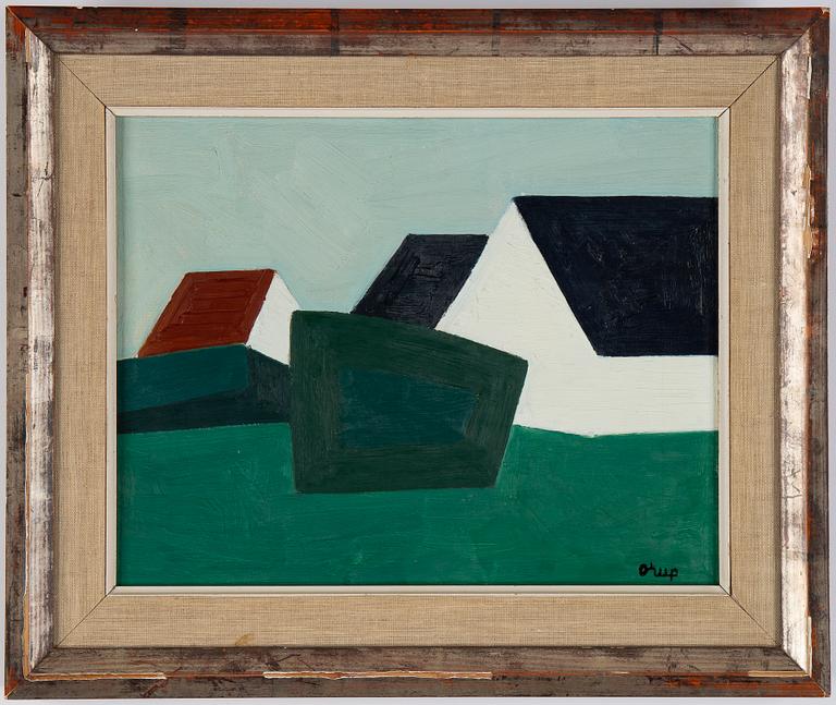 Bengt Orup, olja på duk, signerad.