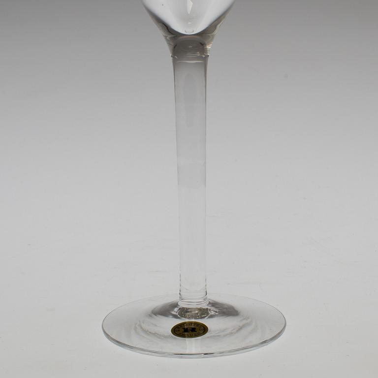 CHAMPAGNEGLAS, 12 st, "Operakällaren", Reijmyre Glasbruk.