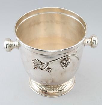 CHAMPAGEKYLARE, nysilver, 1900-talets första hälft.