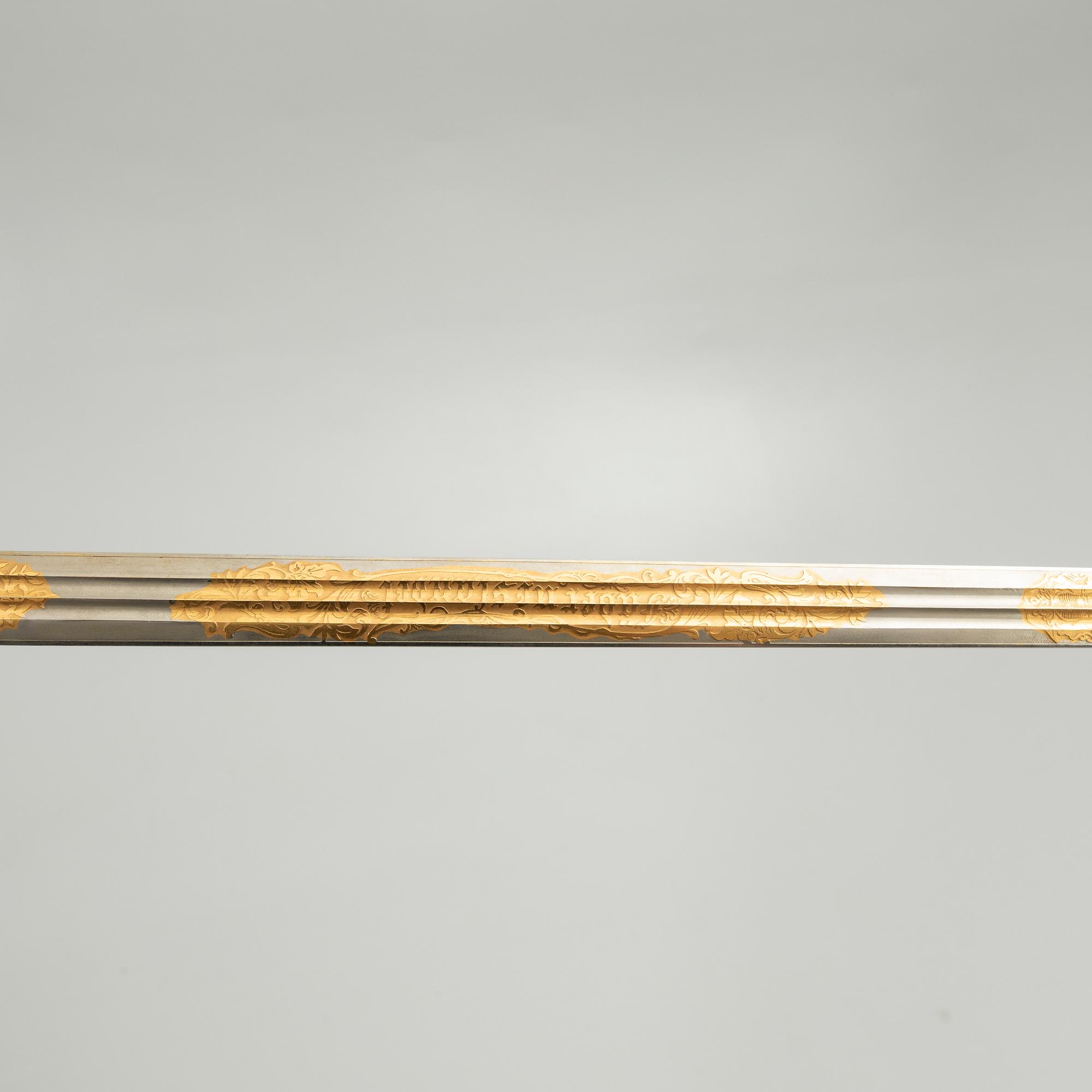 Sabre, m/1899 for a county sheriff, Södermanland, early 20th century.