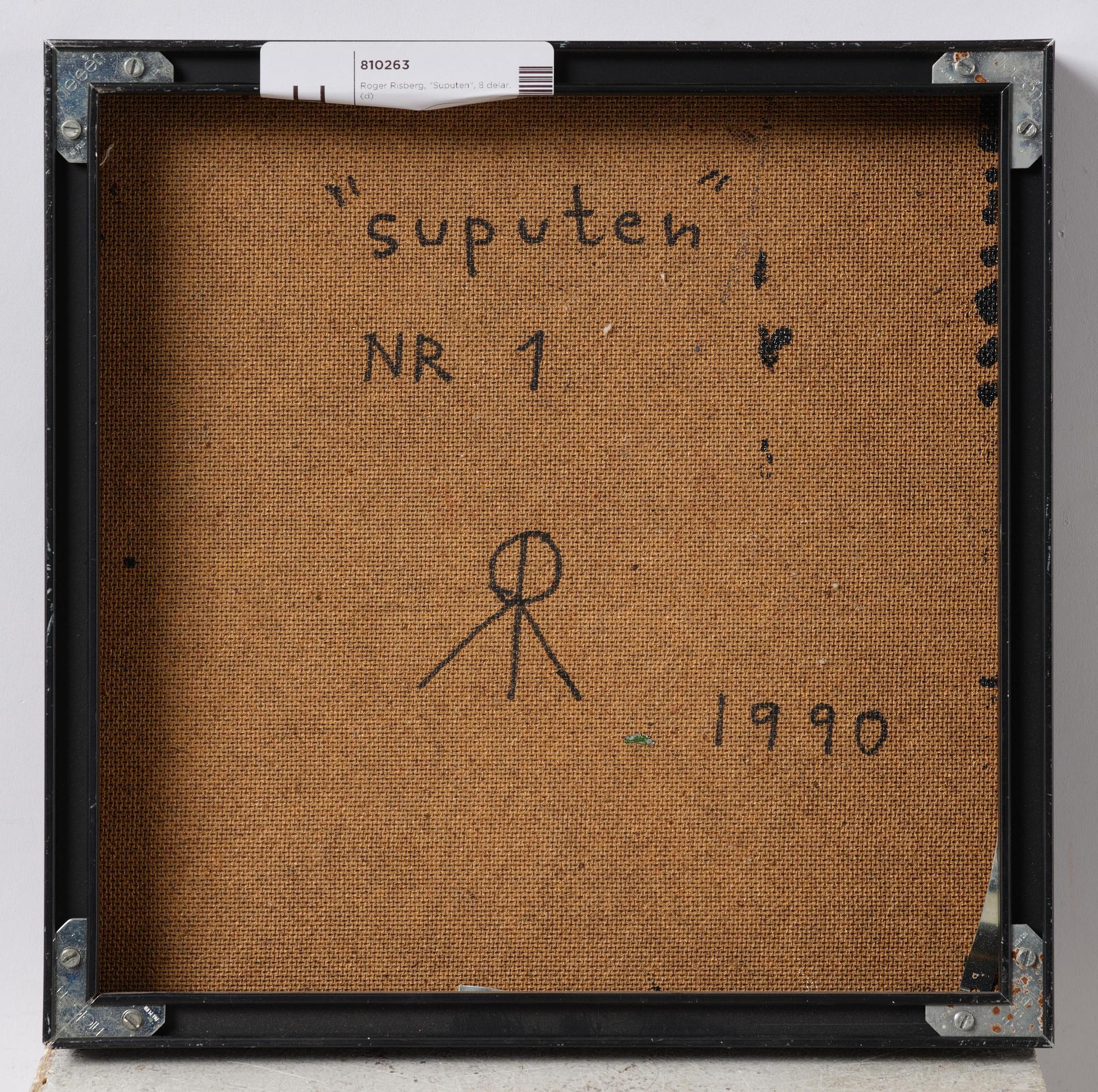 Roger Risberg, "Suputen", 8 parts.
