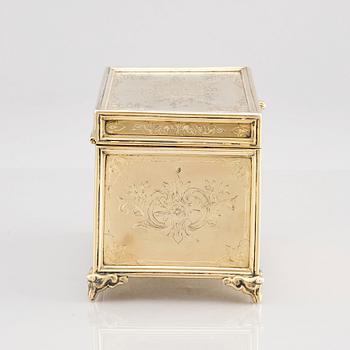 Skrin, Osmanska riket, förgyllt silver, Abdul Hamid II period (1876-1909).