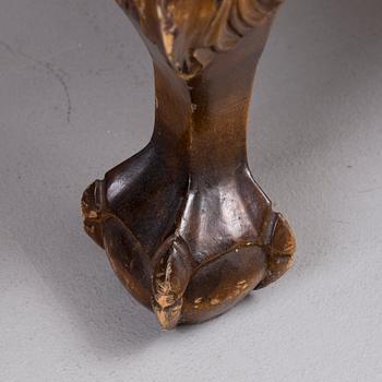 VITRINSKÅP, Chippendale-stil, 1930-tal.