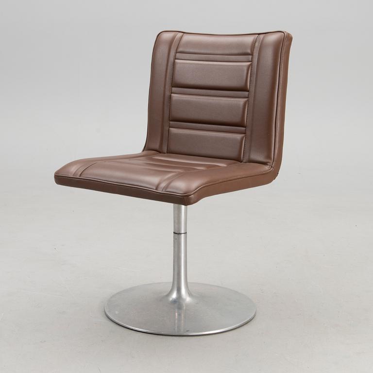 2+1 1960s 'Silver wing' armchairs for Asko, Finland.