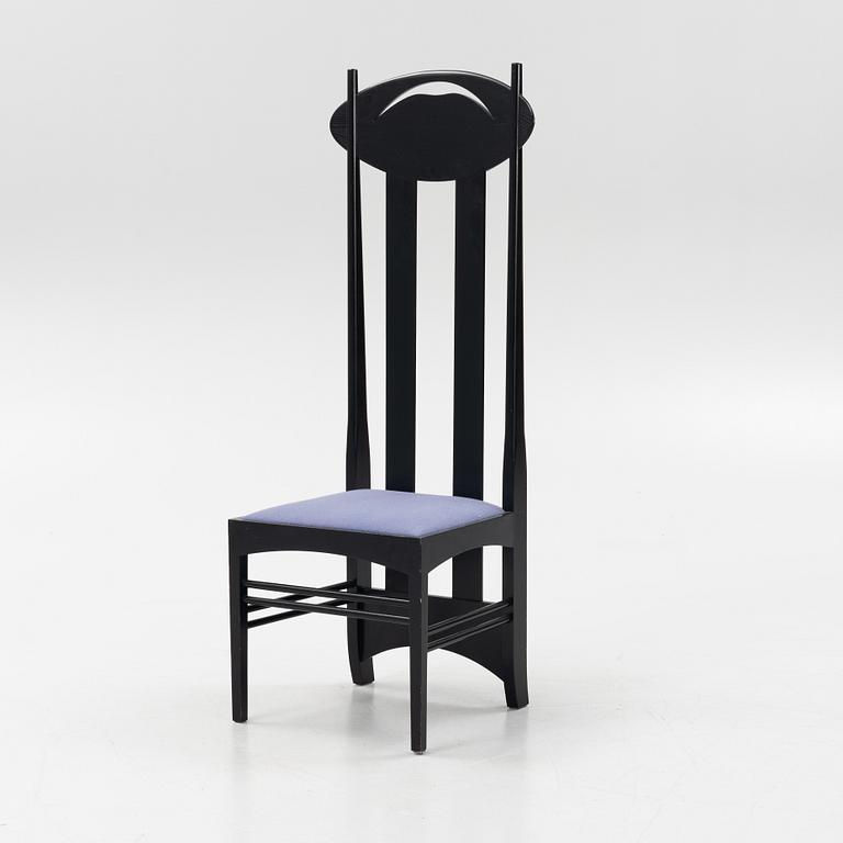 Charles Rennie Mackintosh, an 'Argyle' chair, Cassina.