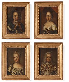 623. Ulrica Fredrica Pasch Circle of, Royal portraits, 4.