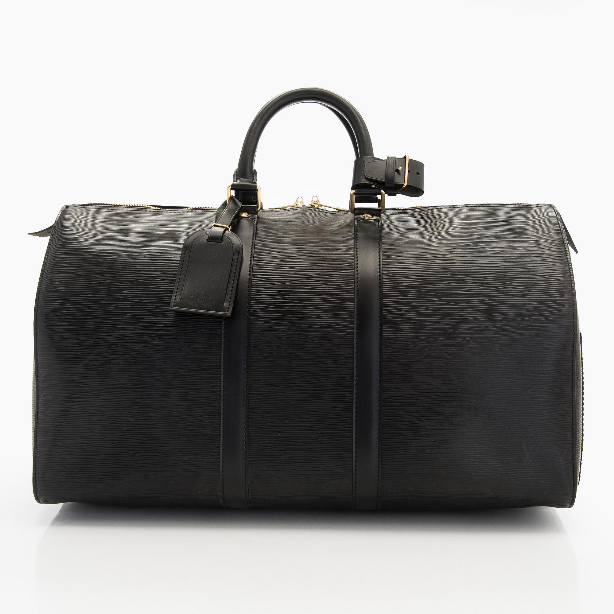Louis Vuitton, viikonloppulaukku, "Epi Keepall 45".