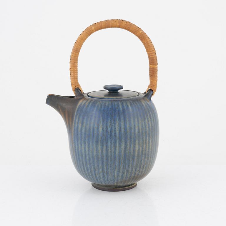 Berndt Friberg, tekanna, stengods, Gustavsbergs studio 1960.