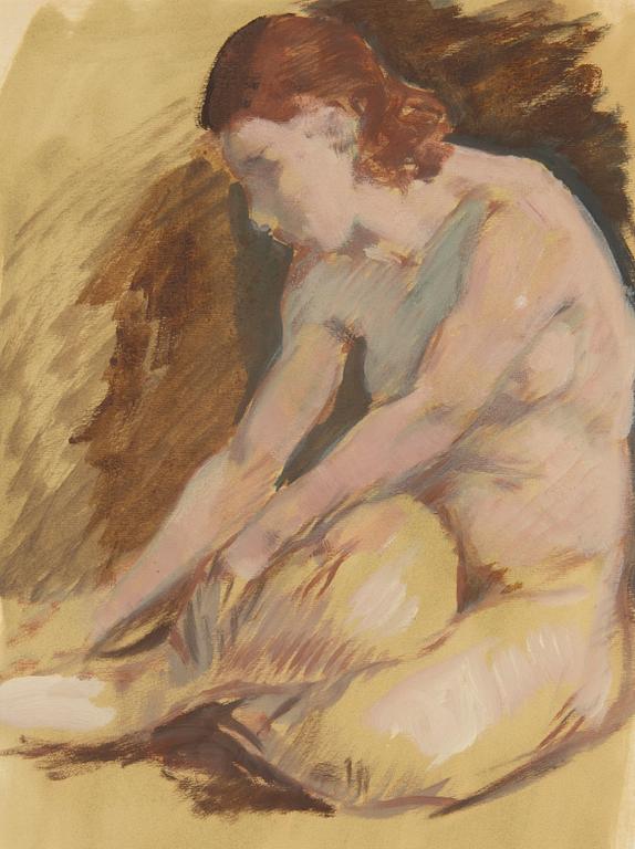 Santeri Salokivi, Seated nude model.