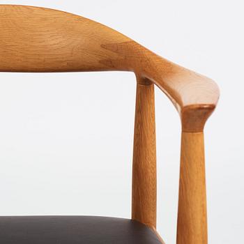 Hans J. Wegner, stolar, "The Chair" ett par, JH-503, Johannes Hansen, Danmark 1950-60-tal.