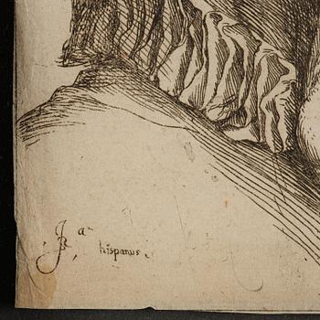 Jusepe de Ribera, "Cabeza grotesca grande".