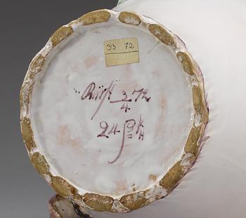 URNA, fajans. Rörstrand, 1700-tal.