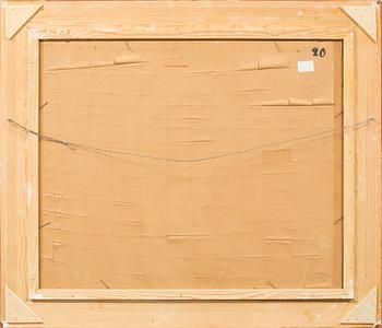 oil on canvas, signed and dated 1954.