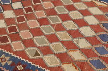 Matta, persisk nomad Kelim, ca 305 x 155 cm.