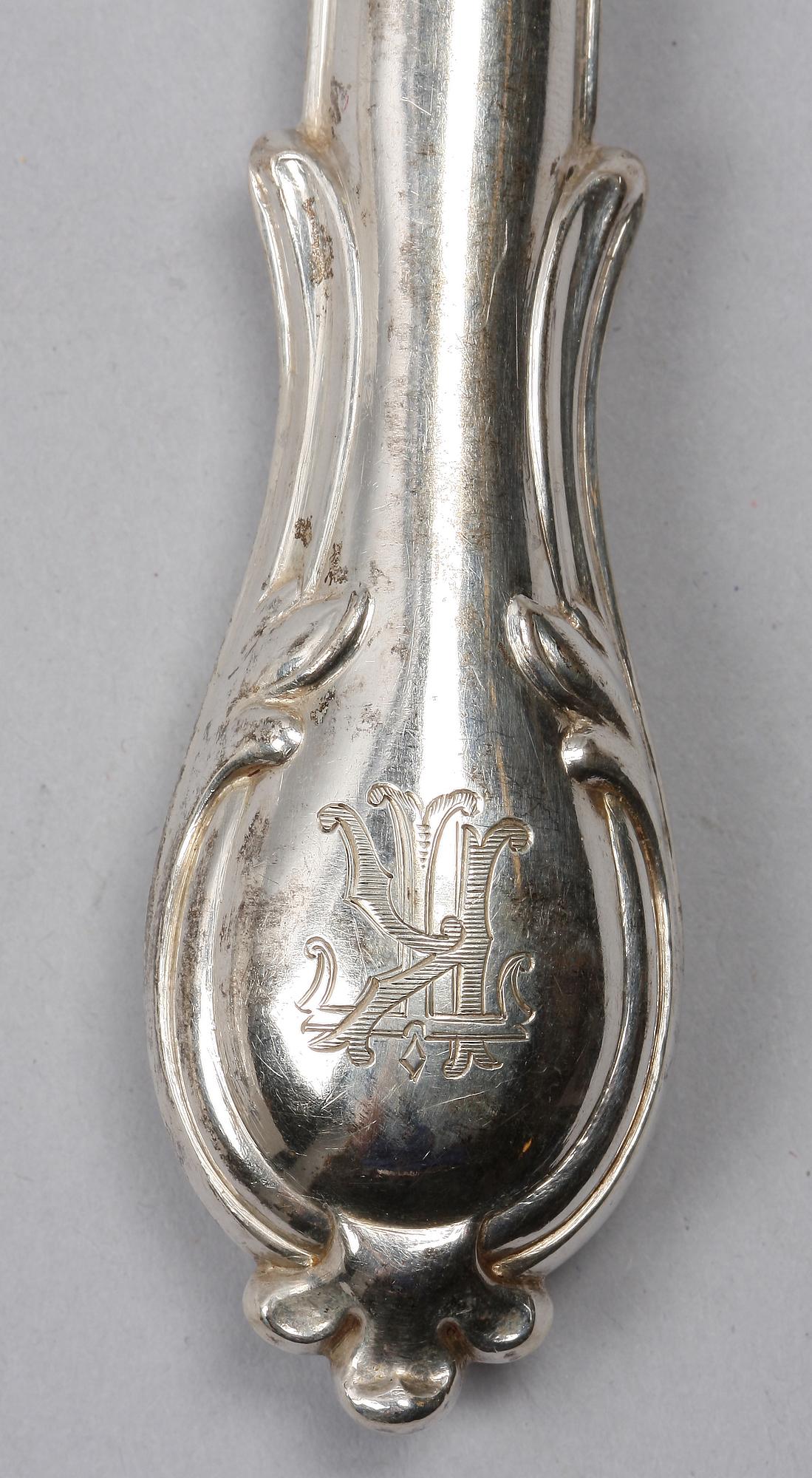 BESTICKSERVIS, 80 delar, silver. Modell "Prins Fredrik".