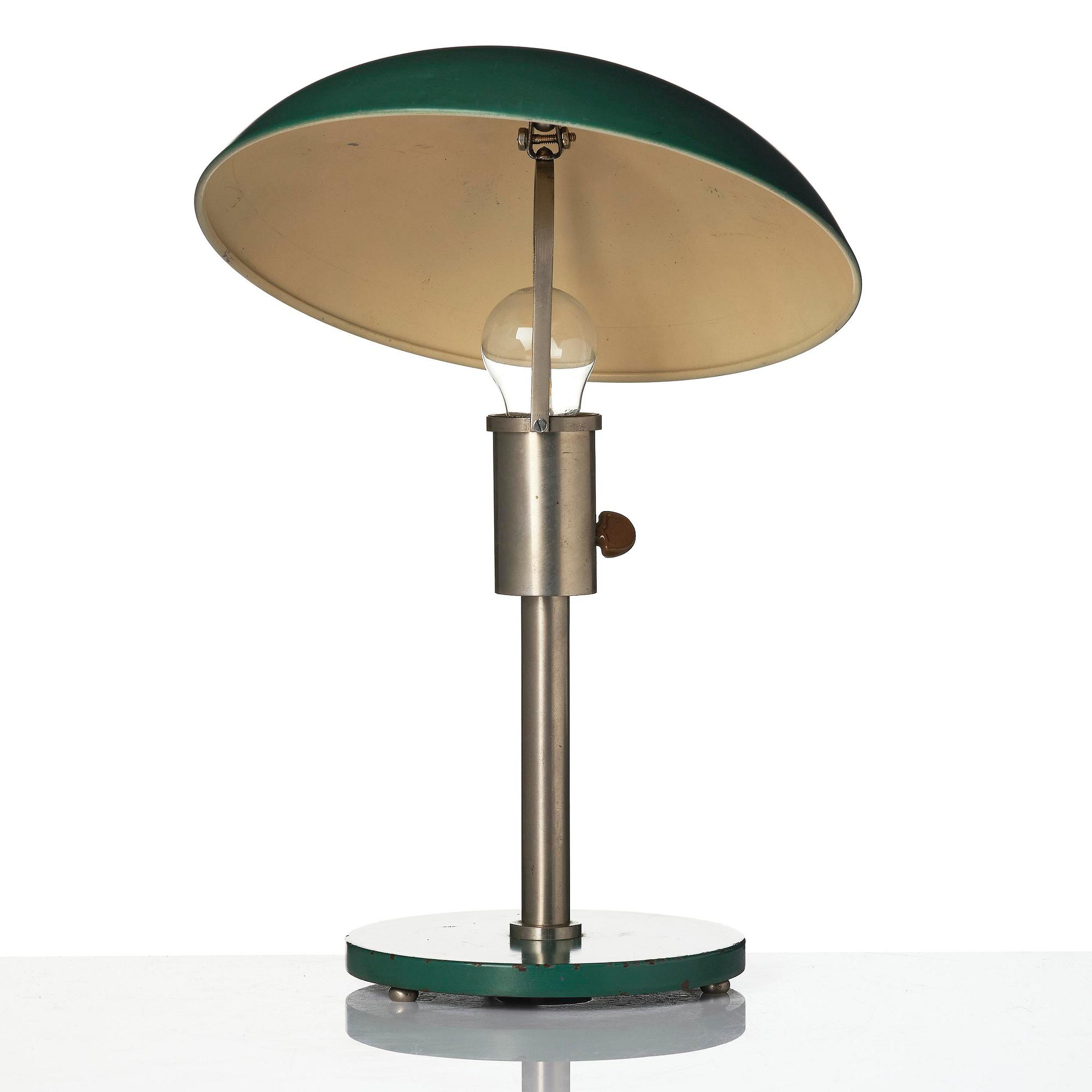 Harald Notini, a table lamp, Arvid Böhlmarks Lampfabrik, Stockholm, 1930s.