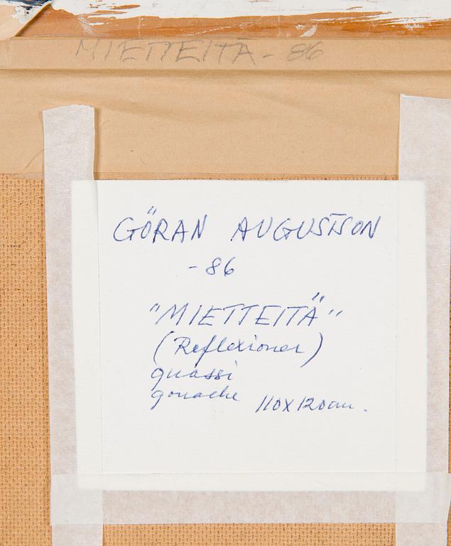 Göran Augustson, "Reflexioner" .