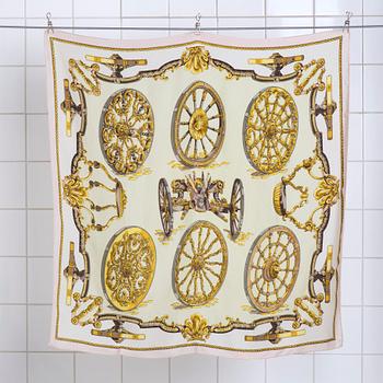 SCARF, " Roues de Canon", Hermès.