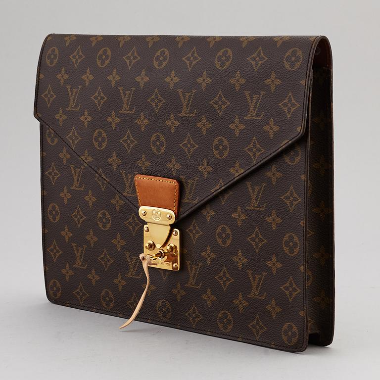 LOUIS VUITTON, 'Porte Documents Senateur'.