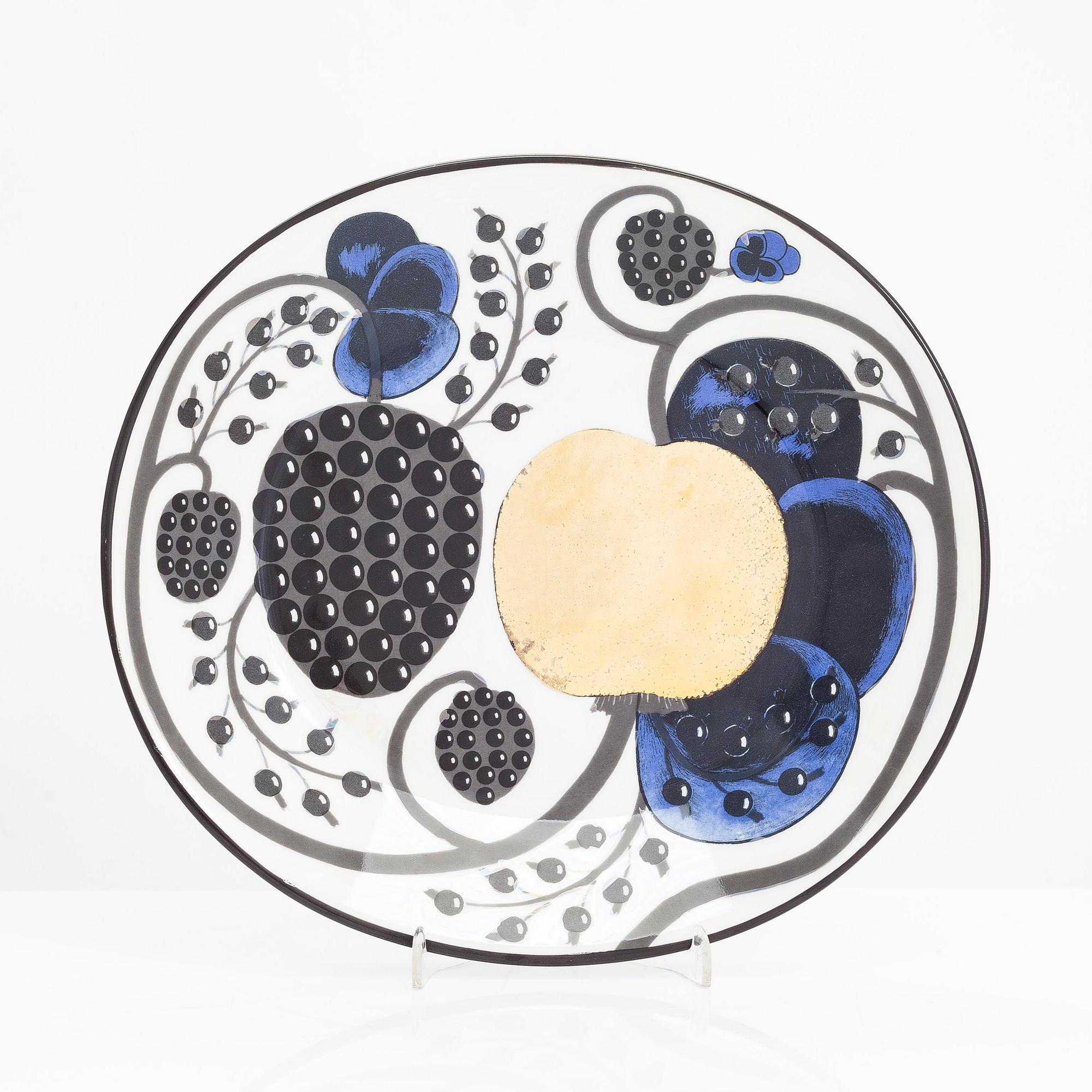 Birger Kaipiainen, fat, porslin, "Elegance/5", numrerad 183. Pro Arte, Arabia.