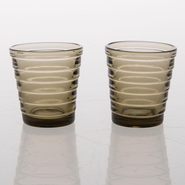 A 17-piece set of Bölgeblick Glassware by Karhula.