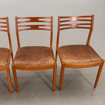 Stolar, 4 st, "Della" Ikea 1960-tal.