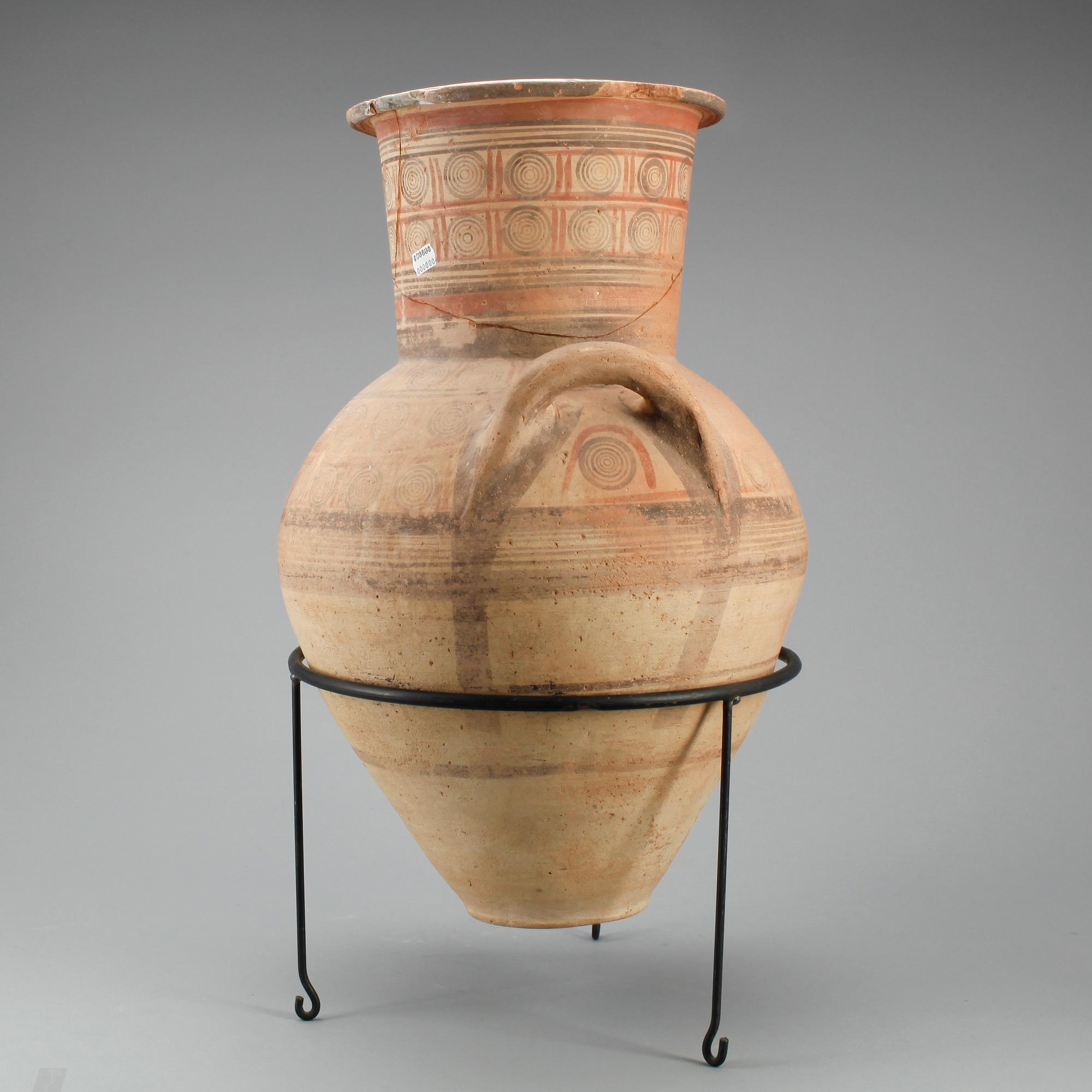 AMFORA, lergods, Cypern, 700-600 f Kr.