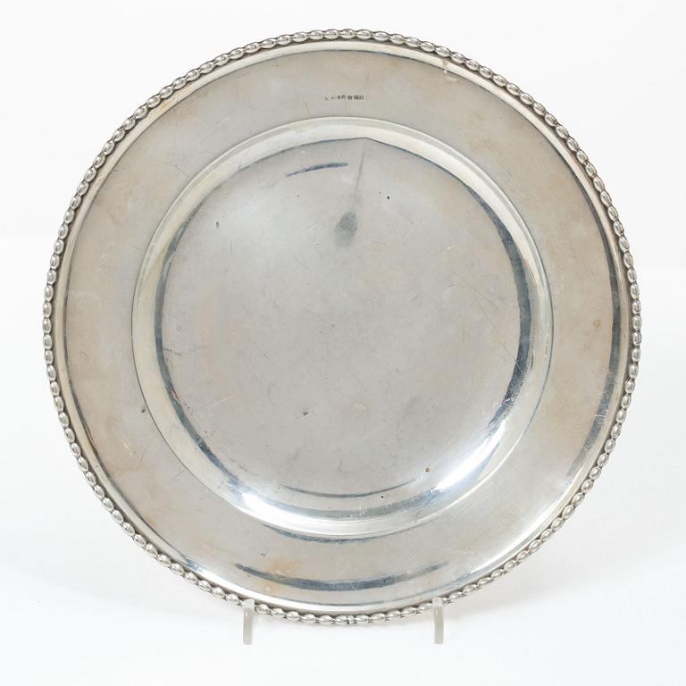 Dish, silver, GF Hallengren, Malmö 1928.