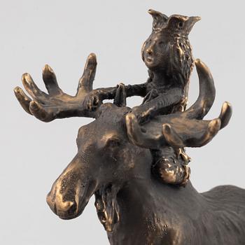 Helle Bang, "Älgen Skutt och den lilla prinsessan Tuvstarr".