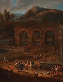 Mathys Schoevaerdts Attributed to, Fisherman's Catch.