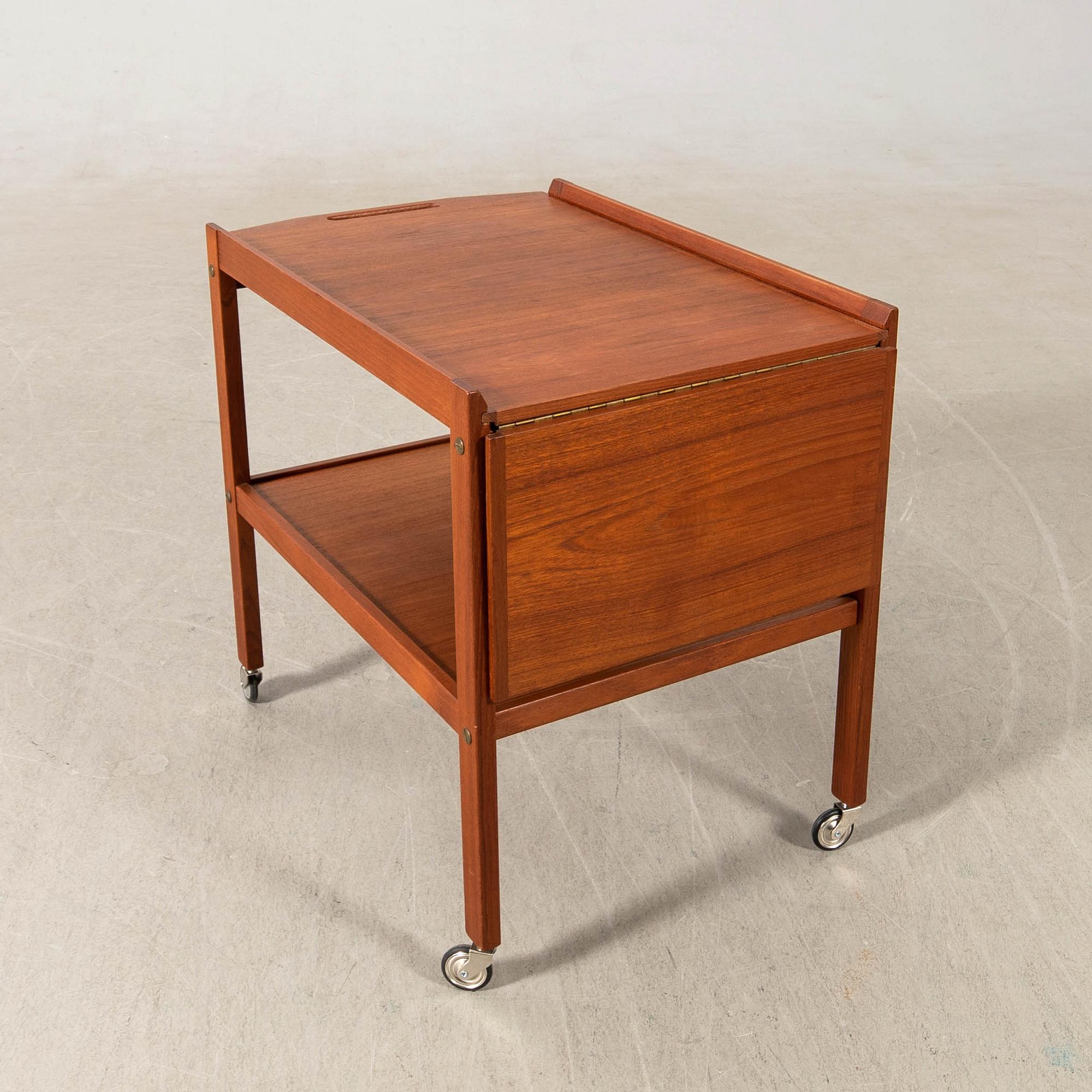 Serving cart, Gustavssons Möbelfabrik, Brittatorp, second half of the 20th century.