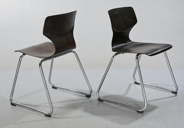 STOLAR, 5 st, "Über PRO", Flötotto, Tyskland, formgivna 1952.