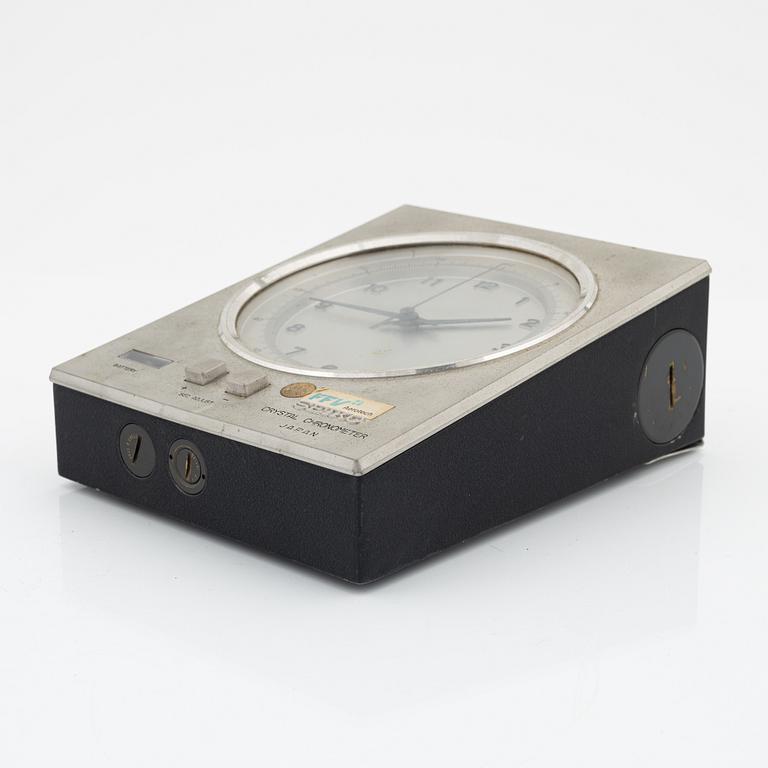 Seiko, Crystal Chronometer, "Three Crowns", table clock.