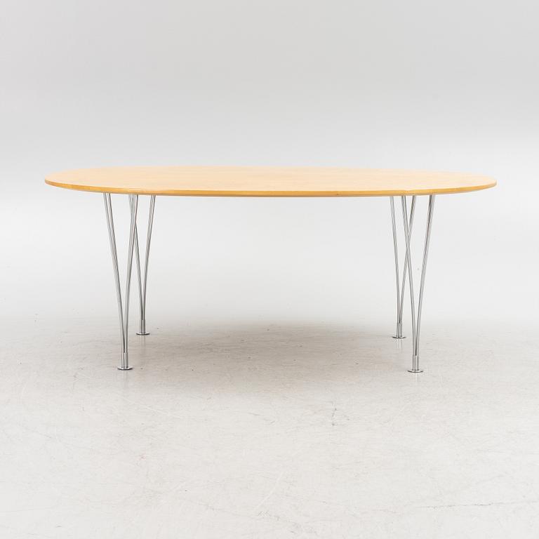 Bruno Mathsson & Piet Hein, a 'Superellips' table, Mathsson International, Värnamo.