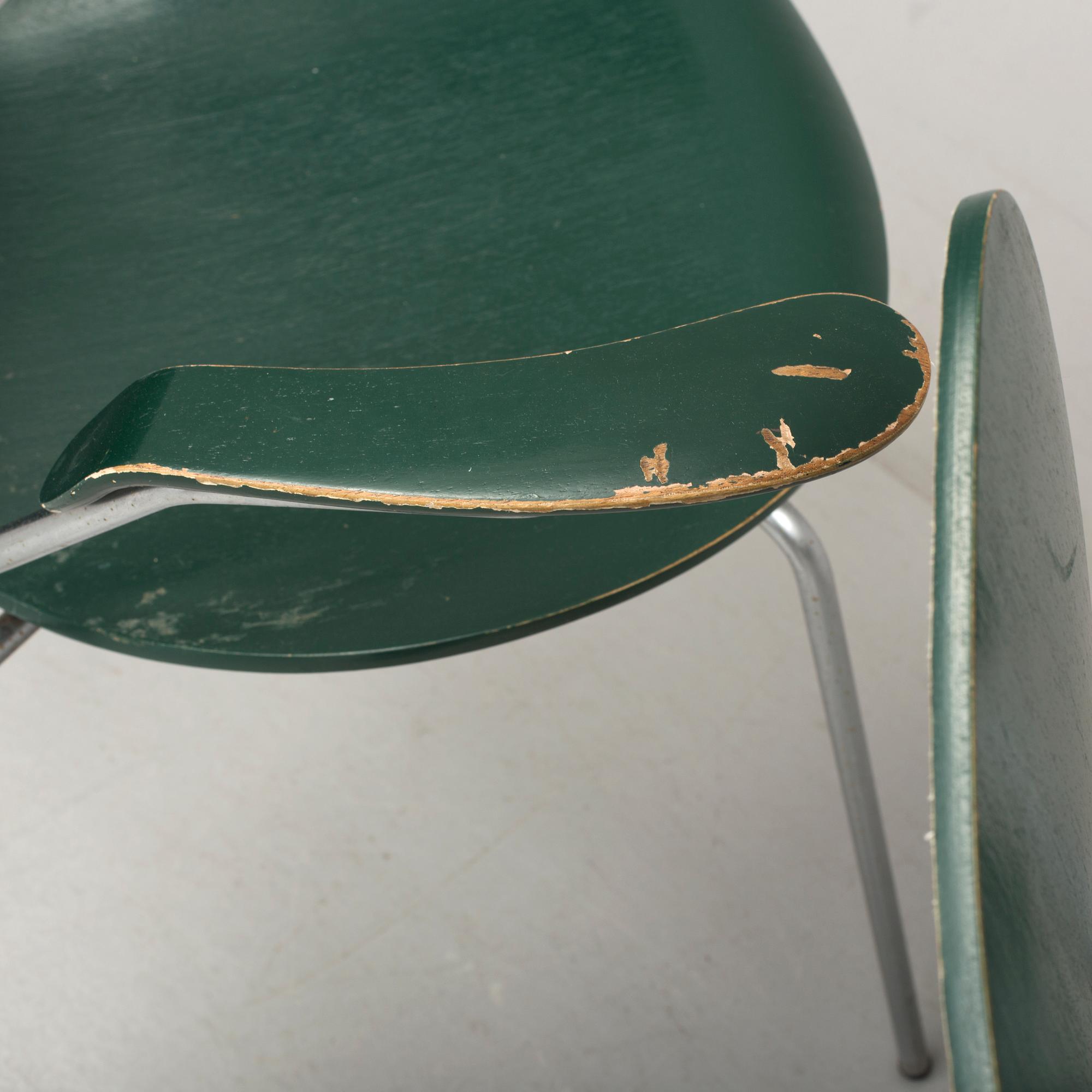 STOLAR, 5 st, "Sjuan", Arne Jacobsen, Fritz Hansen, 1971.