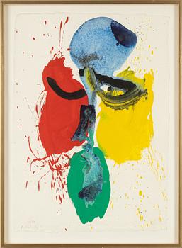 Jan Naliwajko, mixed media on paper, signed and dated 1989.