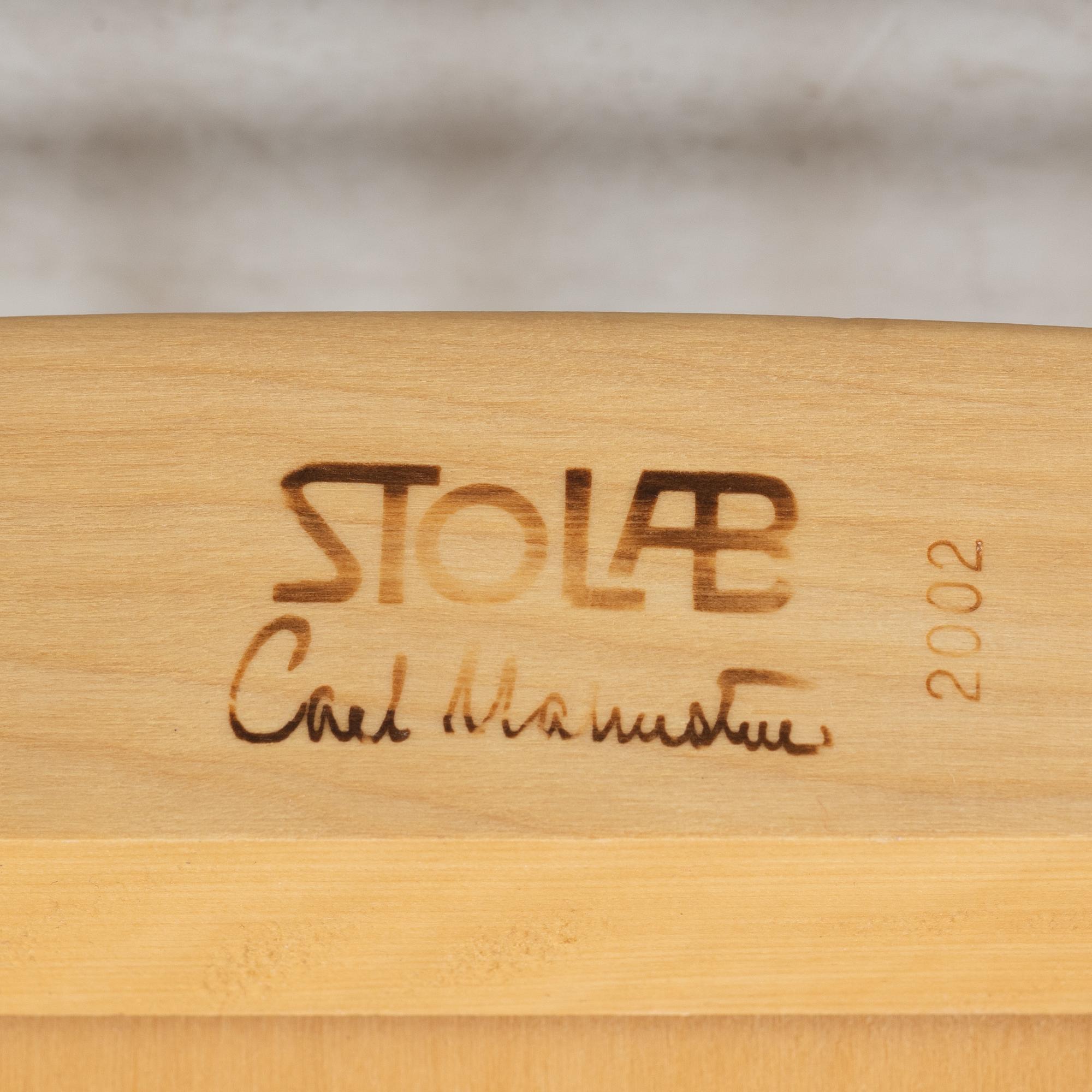 Carl Malmsten, Dining set, 6 pieces, “Vardags”, Stolab, 2002–13.