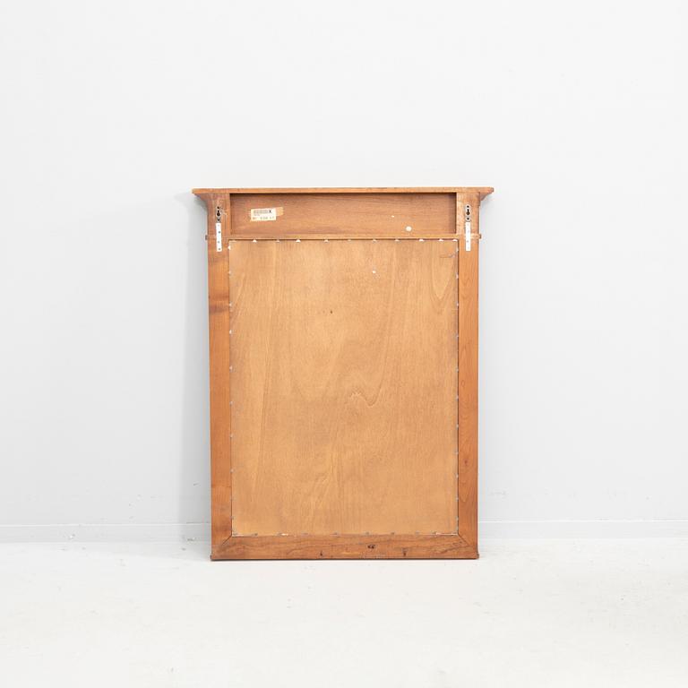 Empire-style mirror and console table, second half of the 20th century.