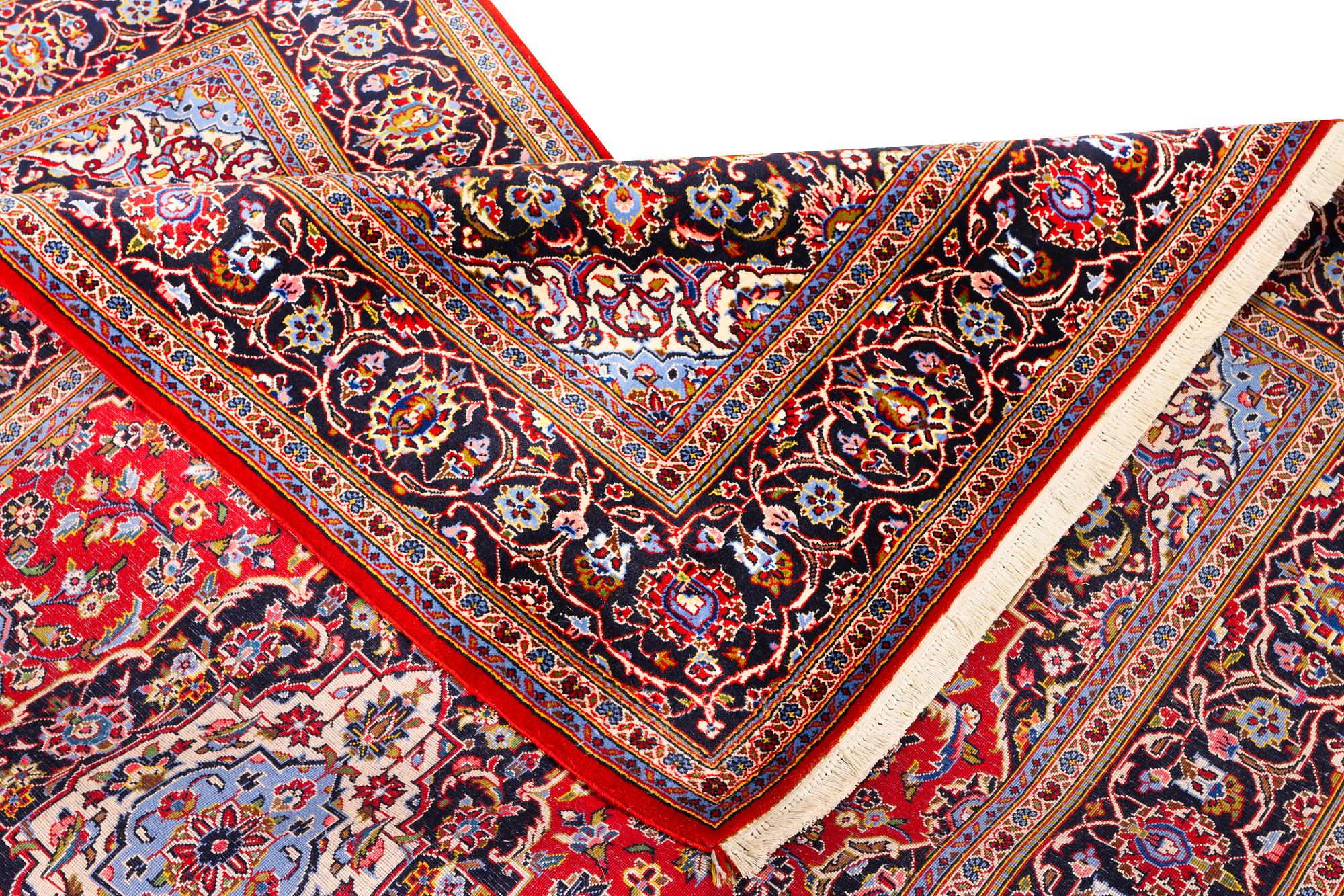 Matta, Keshan, semiantik, ca 240 x 144 cm.