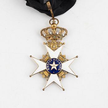 The Order of the North Star, Commander’s Cross, in case.