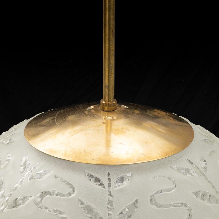 Ceiling lamp, Swedish Modern, 1940s.