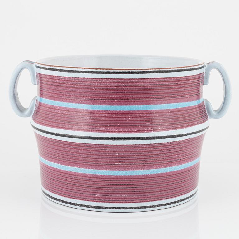 Stig Lindberg, an earthenware pot, Gustavsberg Studio, Sweden.