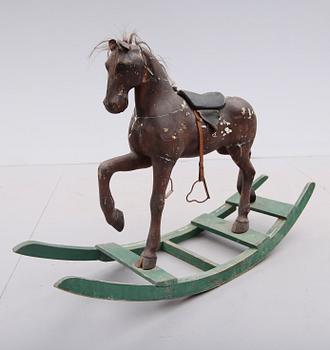 GUNGHÄST, troligen Gemla, 1900-talets början.