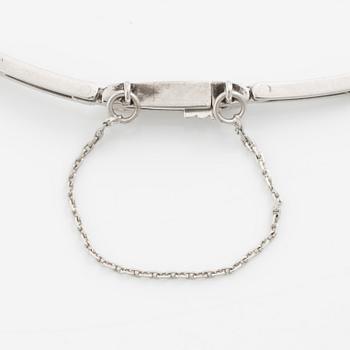 Bracelet, 18K white gold with brilliant-cut diamonds.