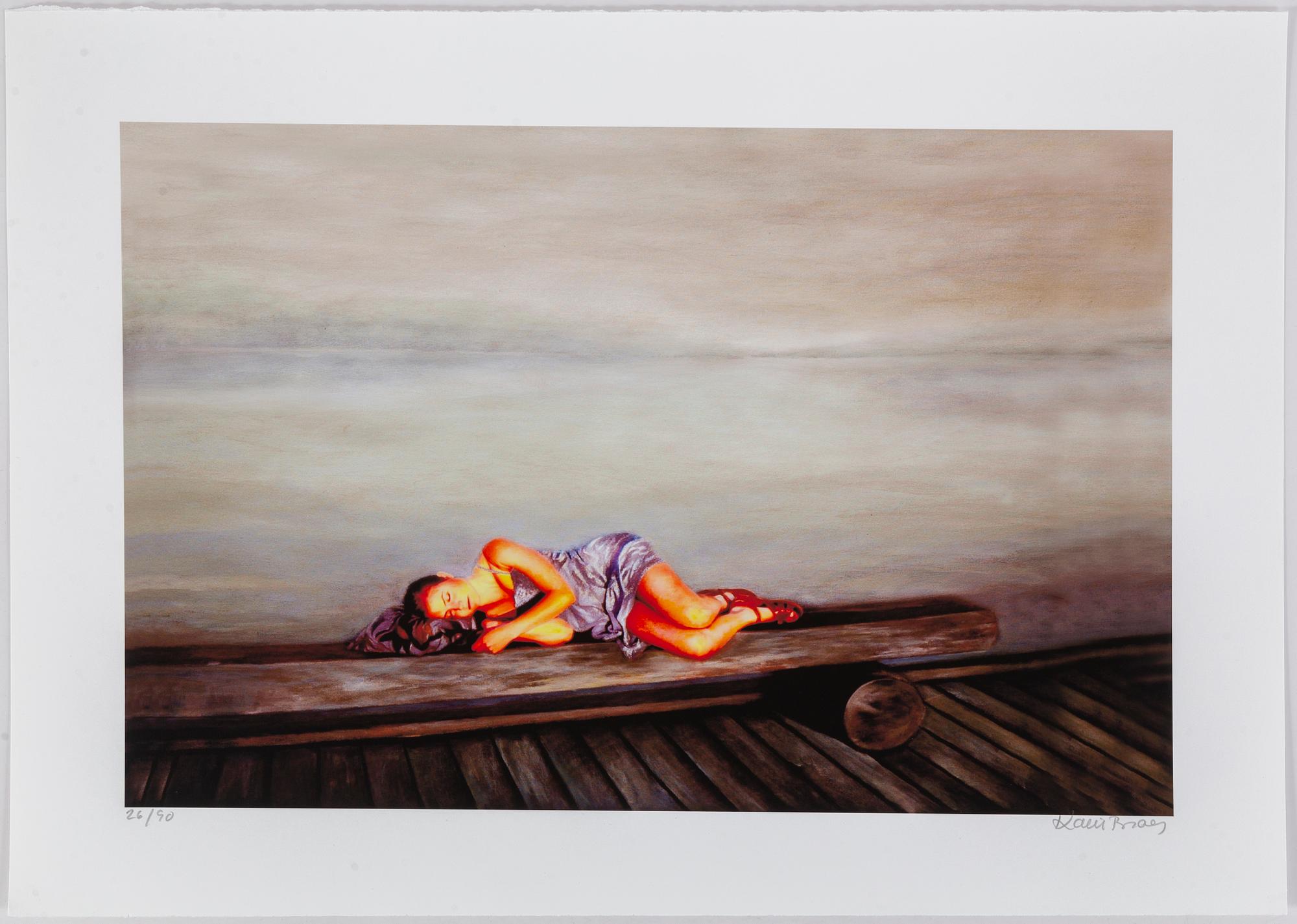 KARIN BROOS, giclée print, signed 26/90.