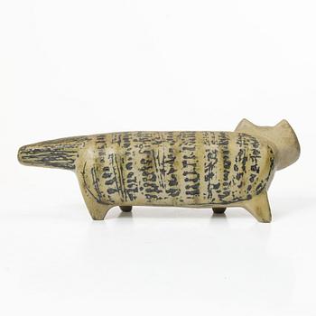 Lisa Larson, Figurine, “Cat”, from “Stora Zoo”, Gustavsberg.