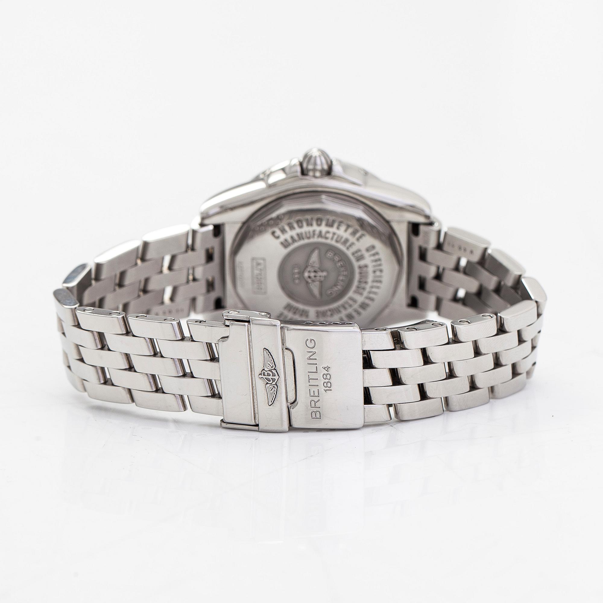 Breitling, Galactic, wristwatch, 32 mm.