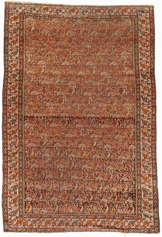 Carpet, Malajir, ca 191 x 126 cm.