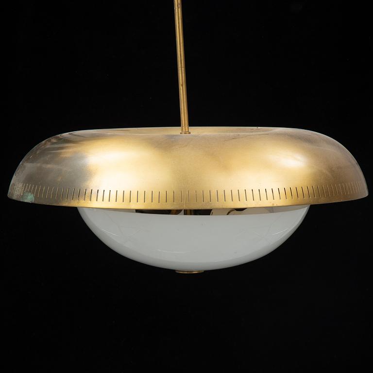 HARALD ELOF NOTINI, a model 11405 ceiling light, Böhlmarks, 1940's.